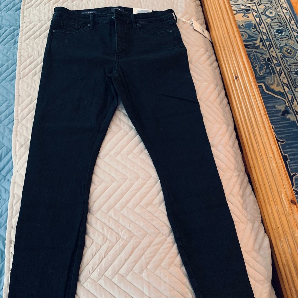 NYDJ - Black Ami Skinny Jeans - Size 12